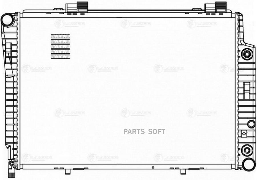 

Радиатор Mb W202/R170 1.8-3.2/2.0K/2.3K A/T 93-04 LUZAR арт. LRc 1508