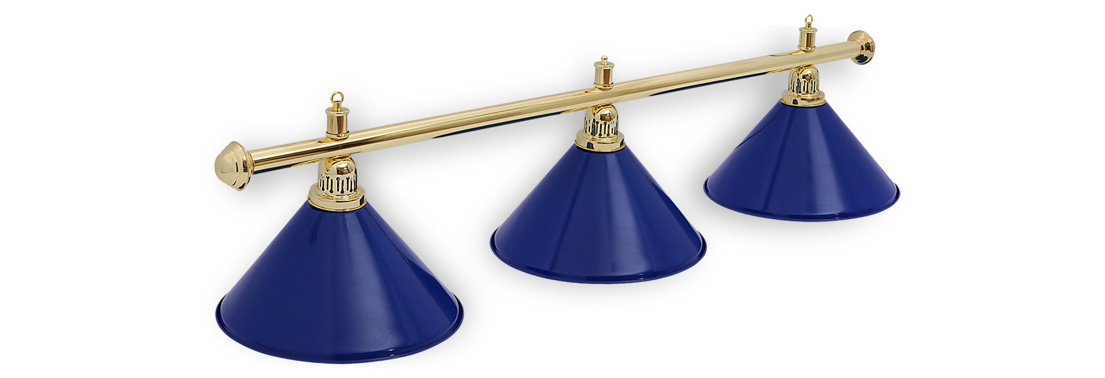 

FORTUNA BILLIARD EQUIPMENT Светильник Fortuna Prestige Golden Blue 3 плафона