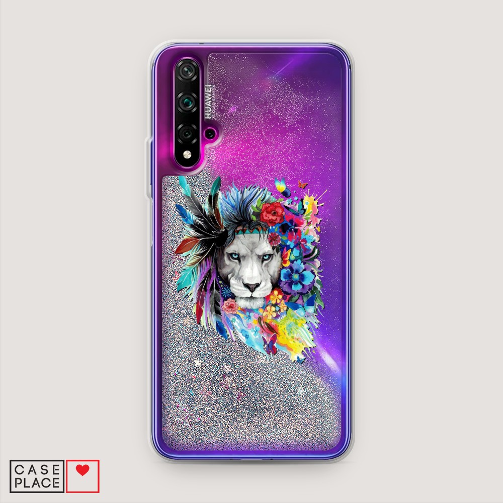 

Чехол Awog на Honor 20/Huawei Nova 5T "Гавайский лев", Разноцветный, 610591-1