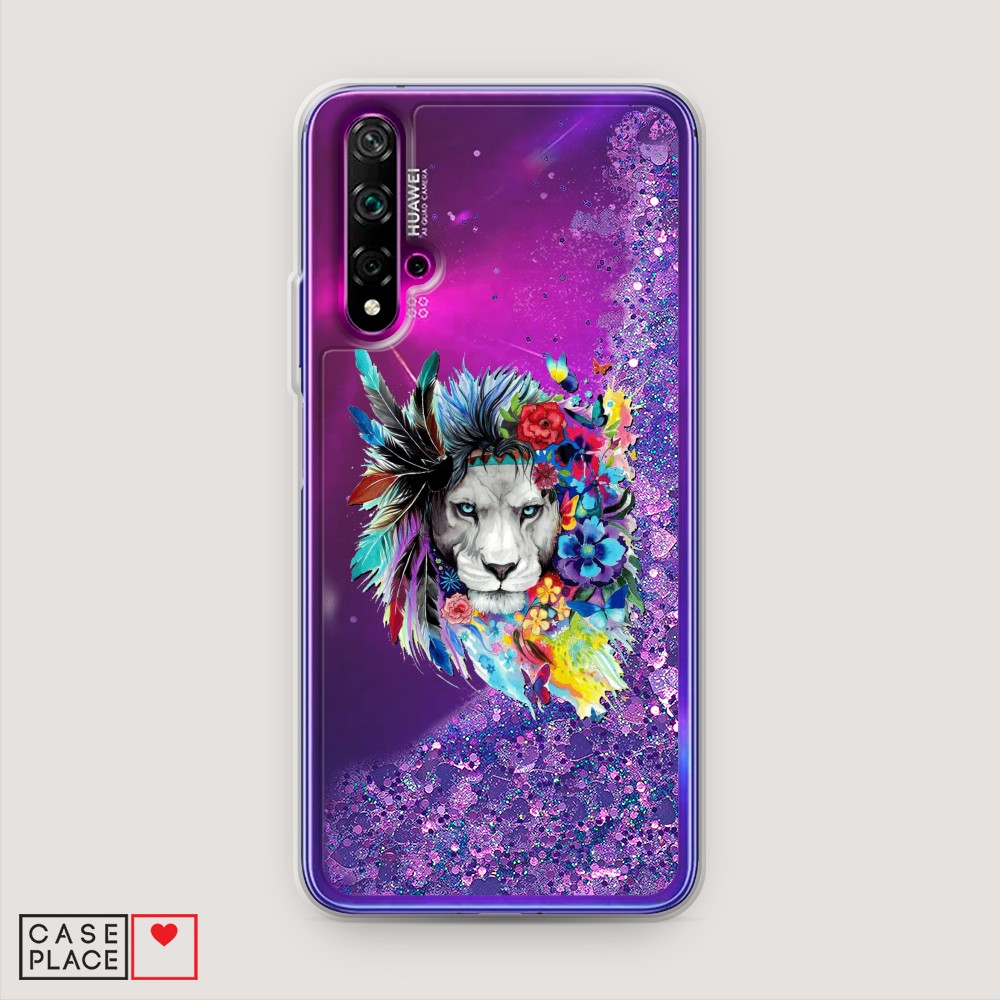 

Чехол Awog на Honor 20/Huawei Nova 5T "Гавайский лев", Разноцветный, 610592-1