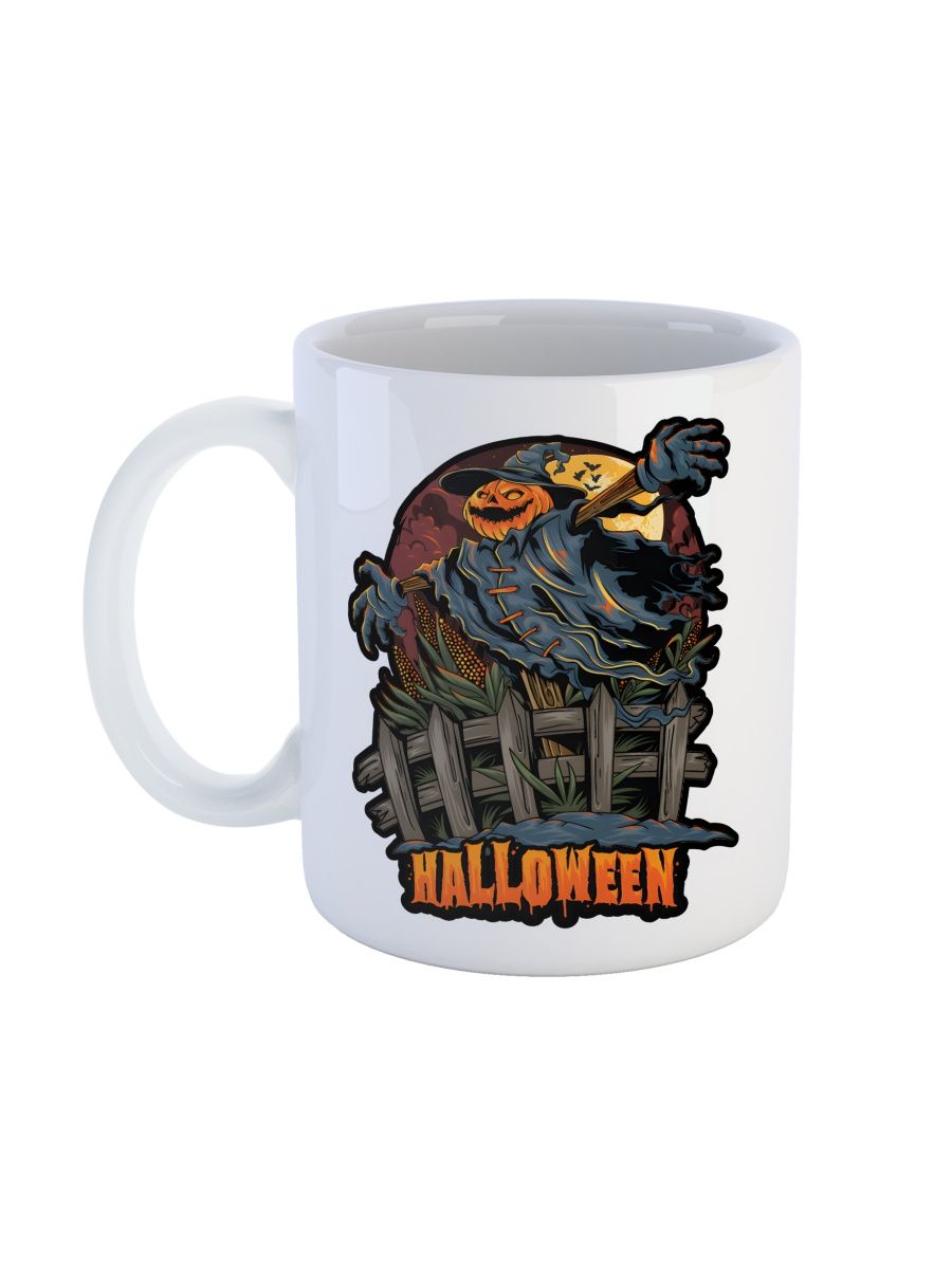 фото Кружка сувенирshop "хеллоуин halloween тыква зомби" 330 мл