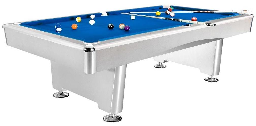 

Dynamic Billard Бильярдный стол для пула Dynamic Triumph 8ф матово-белый с аксессуарами