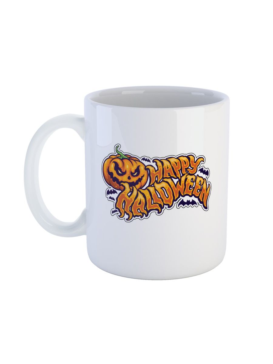 

Кружка СувенирShop "Хеллоуин halloween тыква зомби" 330 мл