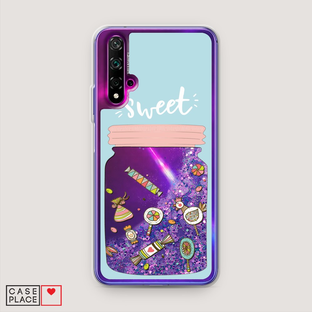 

Чехол Awog на Honor 20/Huawei Nova 5T "Конфетки в банке", Разноцветный, 610592-1