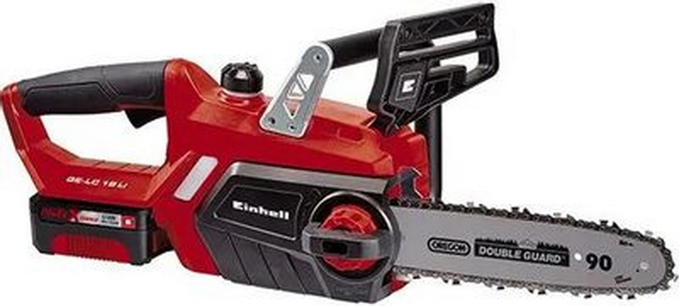 Цепная пила EINHELL PXC GE-LC 18 Li Kit,  аккумуляторная,  18В,  3Ач,  с одним аккумулятор