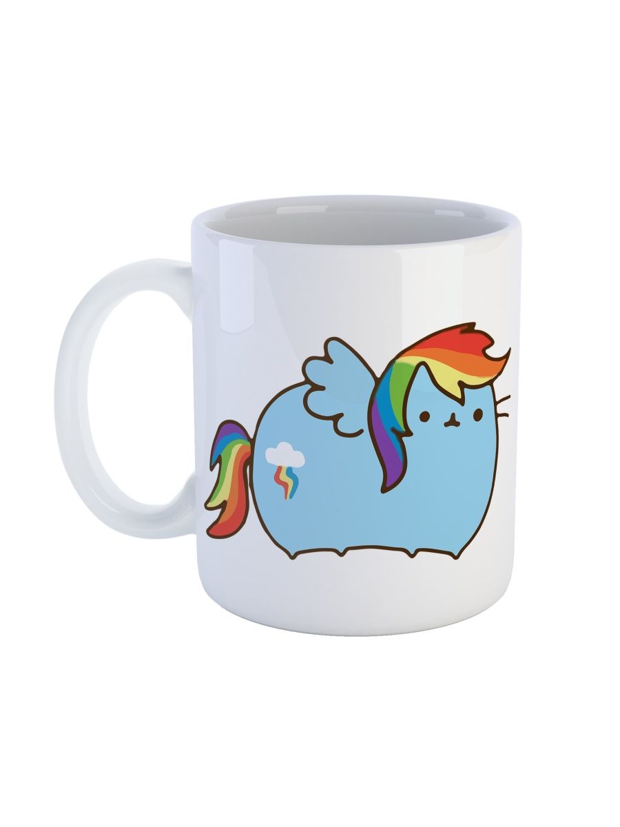 фото Кружка сувенирshop "my little pony и кот пушин" 330 мл