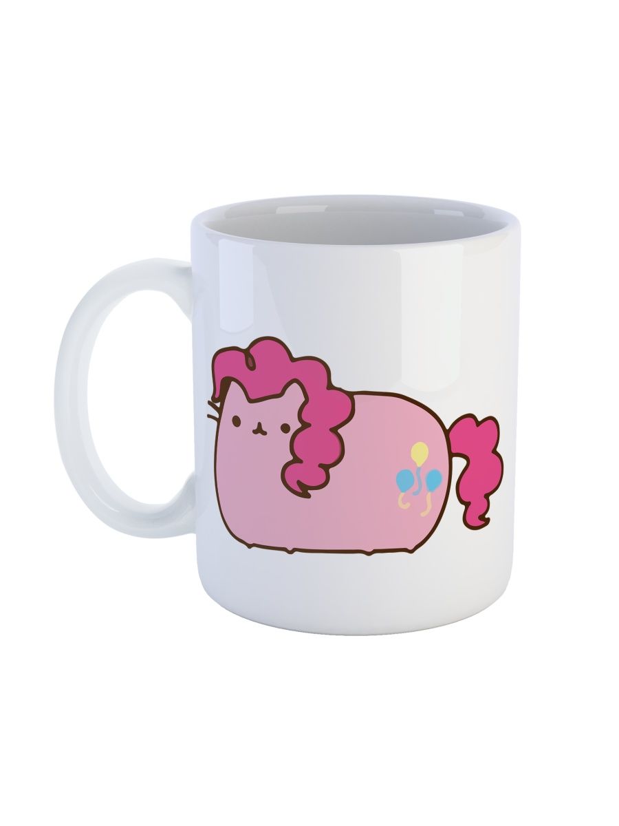 

Кружка СувенирShop "My little pony и кот Пушин" 330 мл
