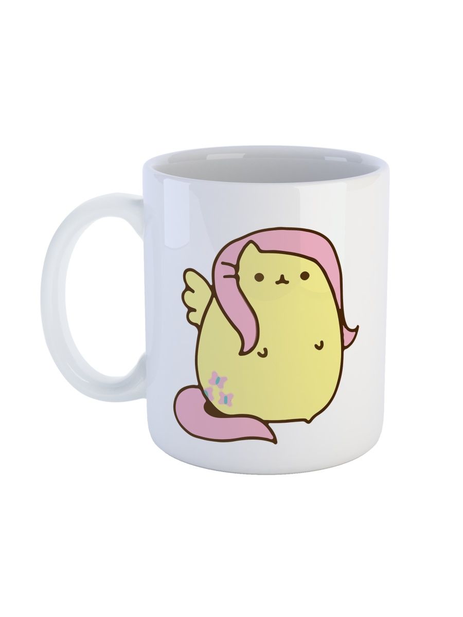 

Кружка СувенирShop "My little pony и кот Пушин" 330 мл