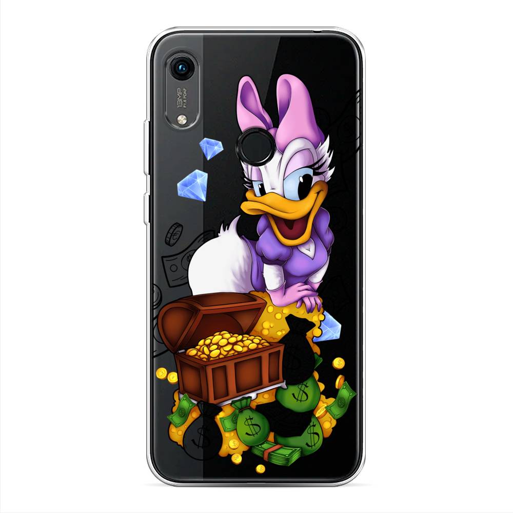 

Чехол на Huawei Y6 2019 "Rich Daisy Duck", Коричневый;белый;фиолетовый, 611550-6