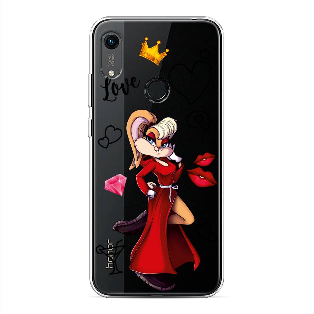 

Чехол на Huawei Y6 2019 "Rich Lola Bunny", Красный;бежевый;оранжевый, 611550-6