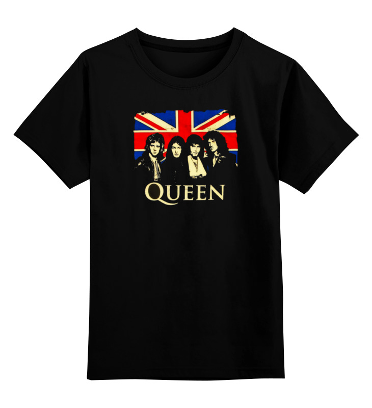 

Футболка детская Printio Queen group цв. черный р. 128, Queen group