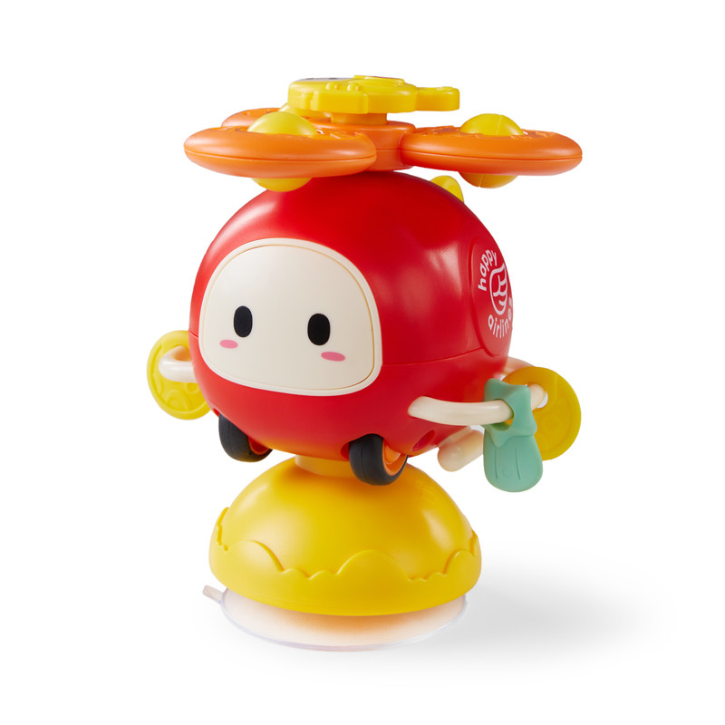 Инерционная многофункциональная развивающая игрушка Happy Baby HAPPYCOPTER, вертолетик
