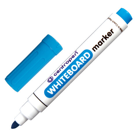 

Маркер стираемый для белой доски СИНИЙ CENTROPEN Dry-Wipe 25 мм 8559 5 8559 0117 (4шт)