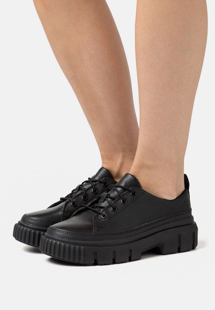 

Полуботинки женские Timberland TI111E044 черные 38.5 EU, Черный, TI111E044
