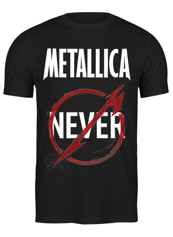 

Футболка мужская Printio Metallica черная XL, Черный, Metallica