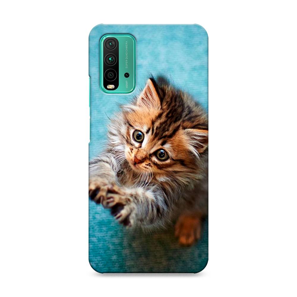 

Пластиковый чехол "Котенок просит есть" на Xiaomi Redmi 9T, 39820-1