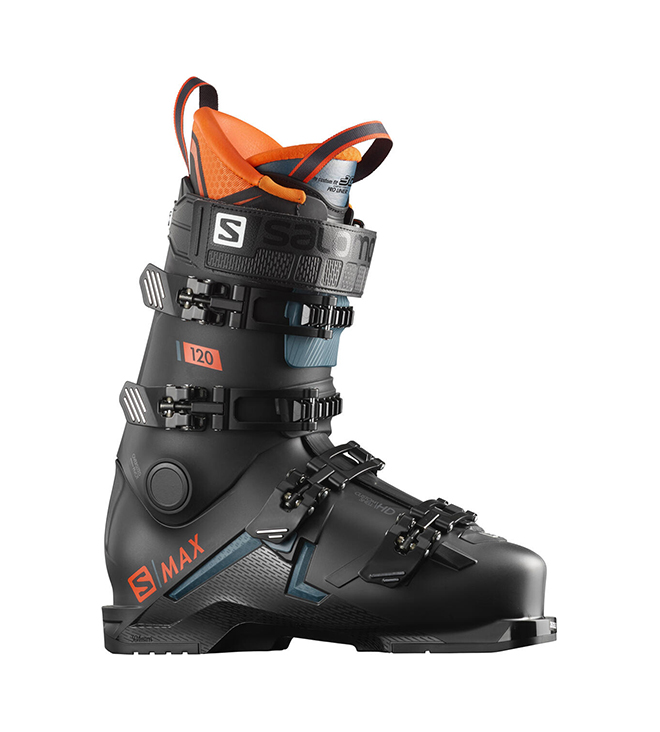 фото Горнолыжные ботинки salomon s/max 120 2020, black/orange, 25.5