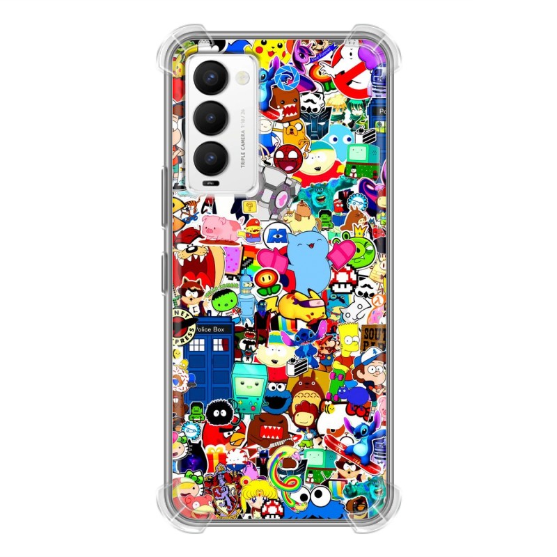фото Противоударный чехол для tecno camon 18/18p с углами 100gadgets