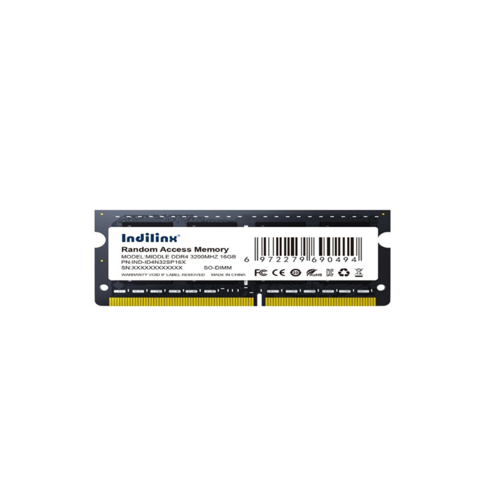 

Оперативная память Indilinx IND-ID4N32SP16X DDR4 1x16Gb 3200MHz, IND-ID4N32SP16X