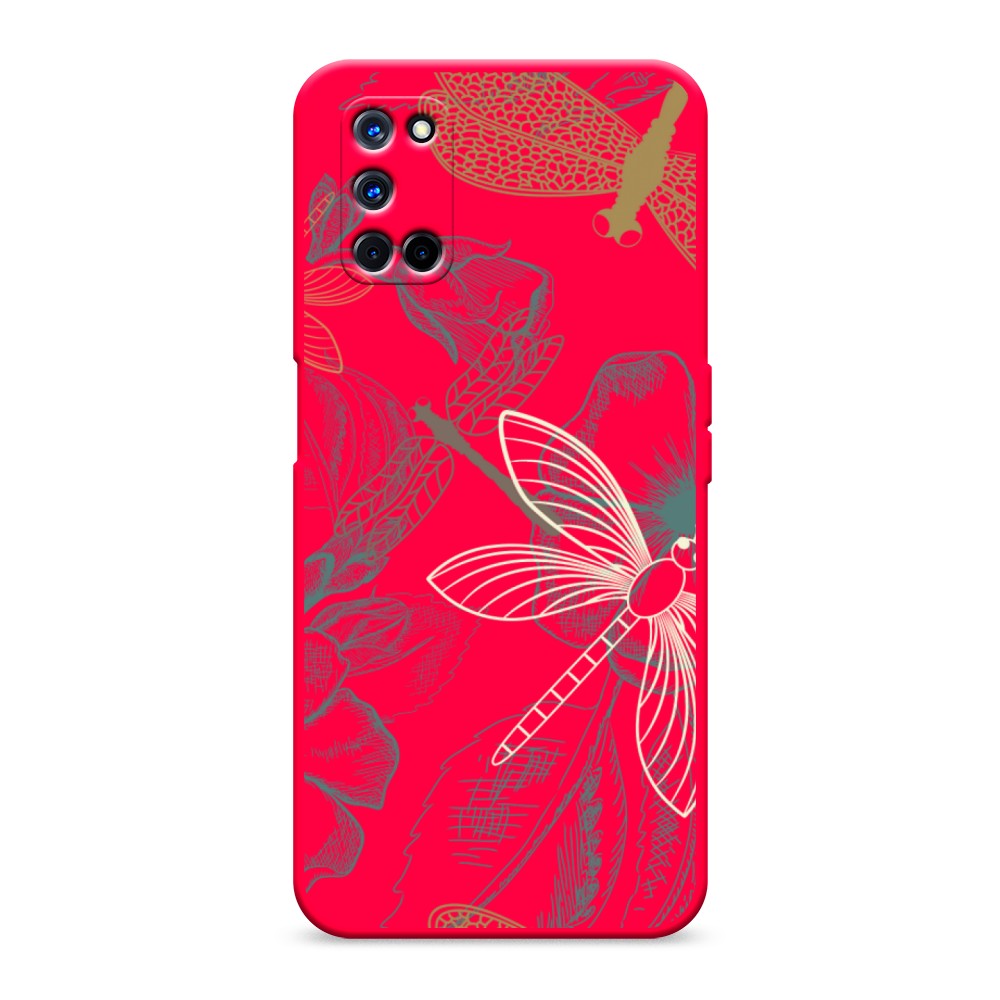 

Чехол Awog на Oppo A52/A72 "Тени стрекоз", Разноцветный, 253253-1