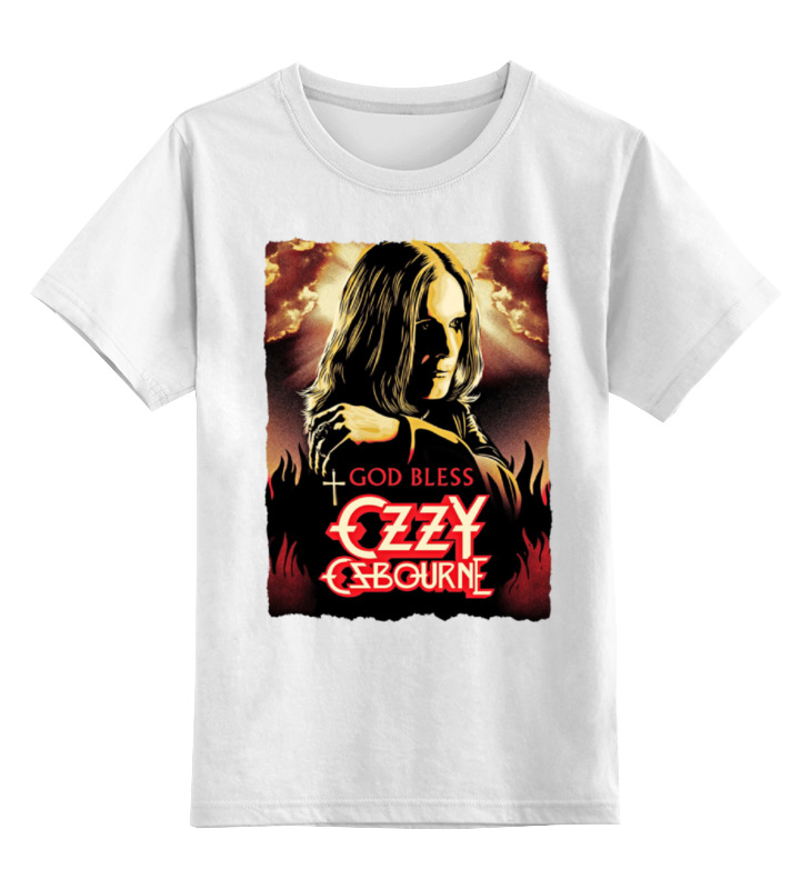 

Футболка детская Printio Ozzy osbourne цв. белый р. 128, Ozzy osbourne