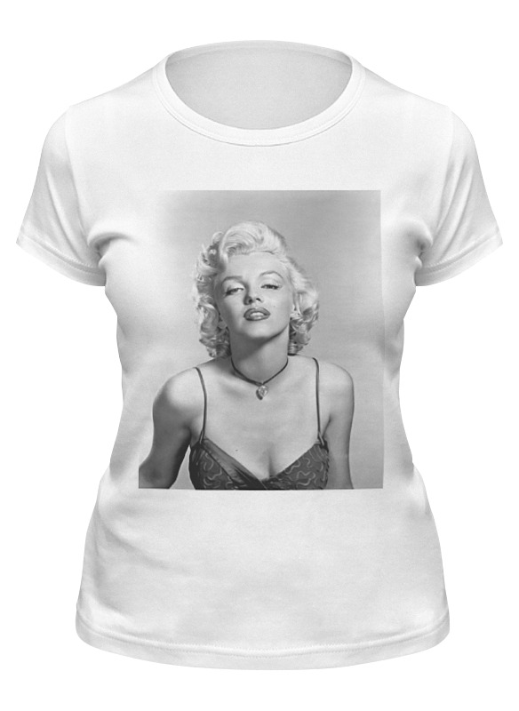 

Футболка женская Printio Marilyn monroe белая M, Белый, Marilyn monroe