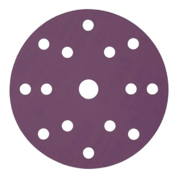 

Hanko Круг шлифовальный Purple PP627 (150 мм; 15 отв.; Р80; 100 шт.) PP627.150.15.0080