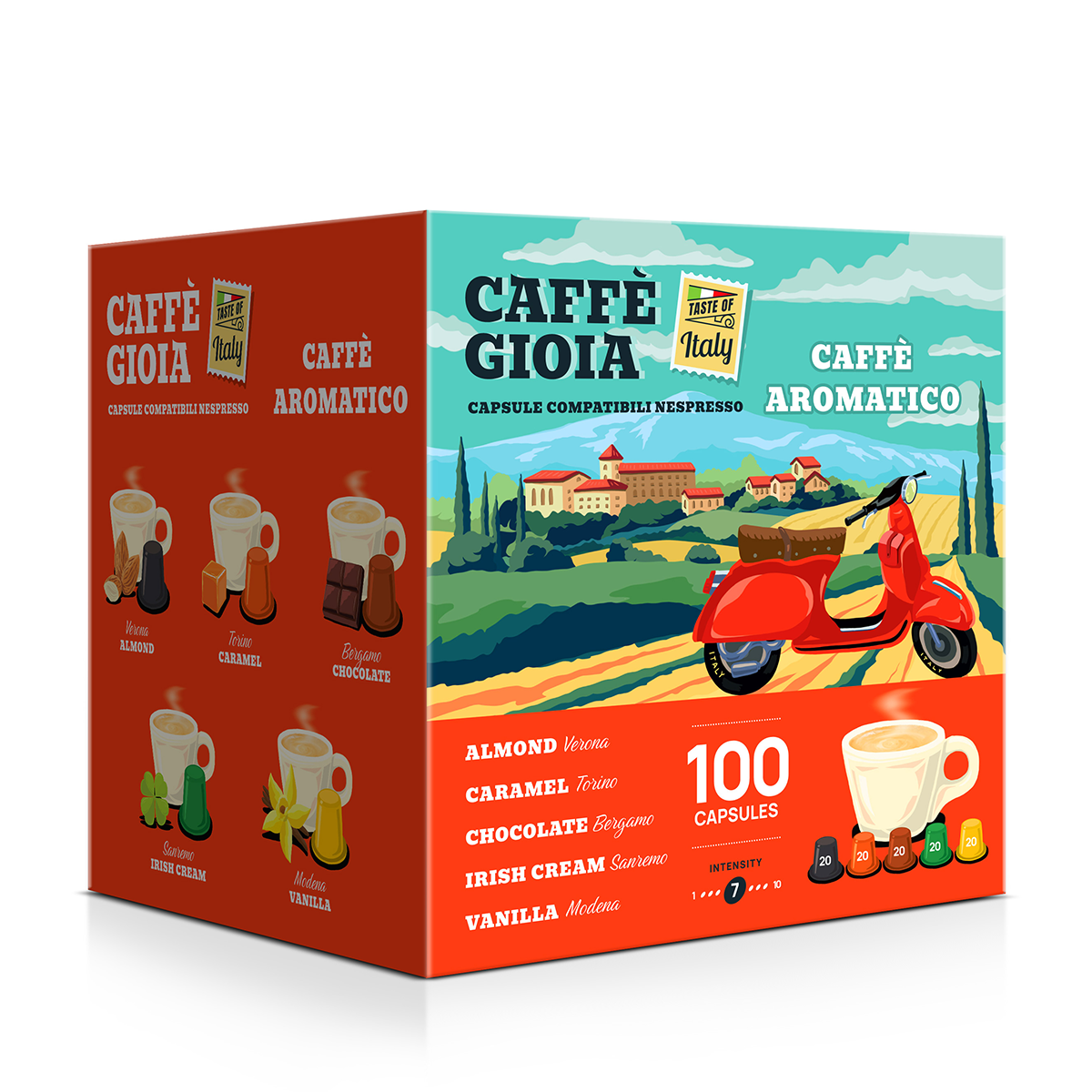 Кофе в капсулах Caffe Gioia Nespresso формат Caffe Aromatico 100 шт