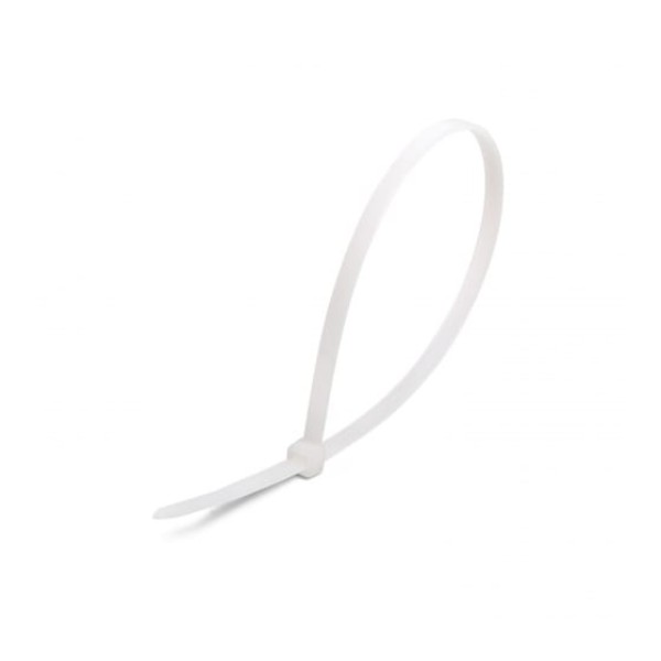 

FORTISFLEX Стяжки нейлоновые НСС EasyFix 3x150 б 100 шт. 84800, Белый