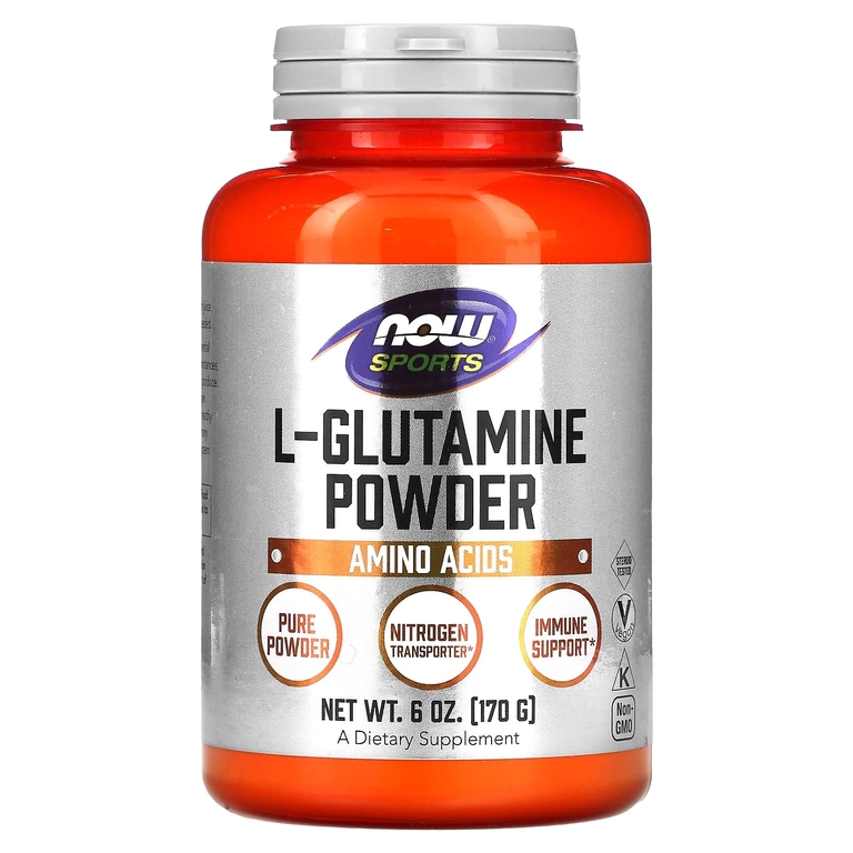L-глютамин NOW l-glutamine powder 6 oz (170 g)