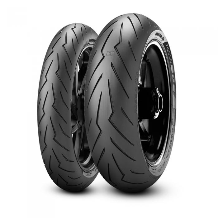 Мотошина 120/70 R17 Pirelli Diablo Rosso III 58W TL Front (D) ZR