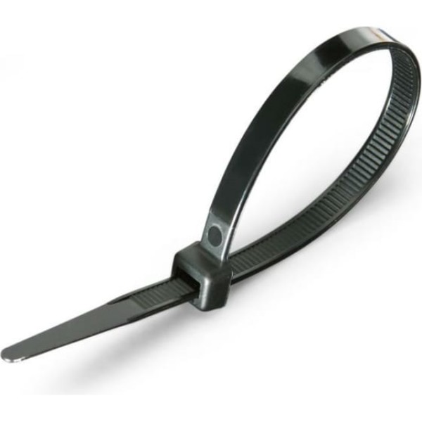 

FORTISFLEX Стяжки нейлоновые КСС 10*450 ч 100шт. 80010, Черный