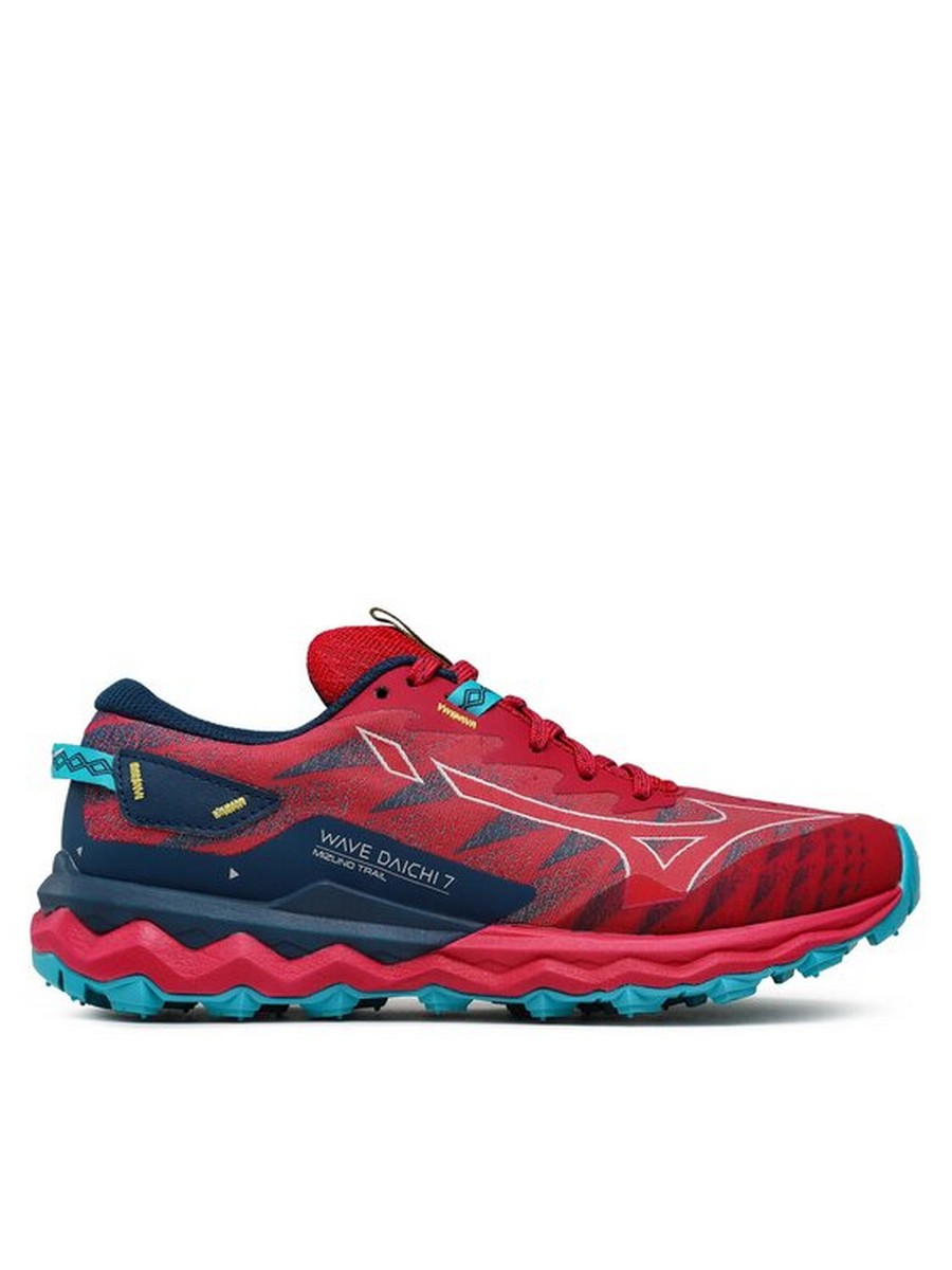 

Кроссовки женские Mizuno Wave Daichi 7 J1GK2271 красные 36 EU, Красный, Wave Daichi 7 J1GK2271
