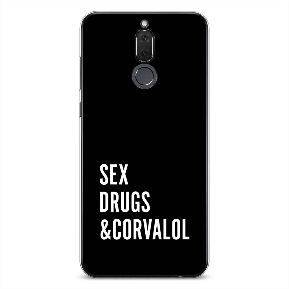 

Чехол на Huawei Nova 2i "Corvalol", Черный;серый;белый, 6120550-6