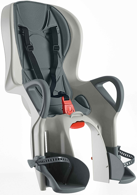 Детское велокресло Ok Baby 10+ серый