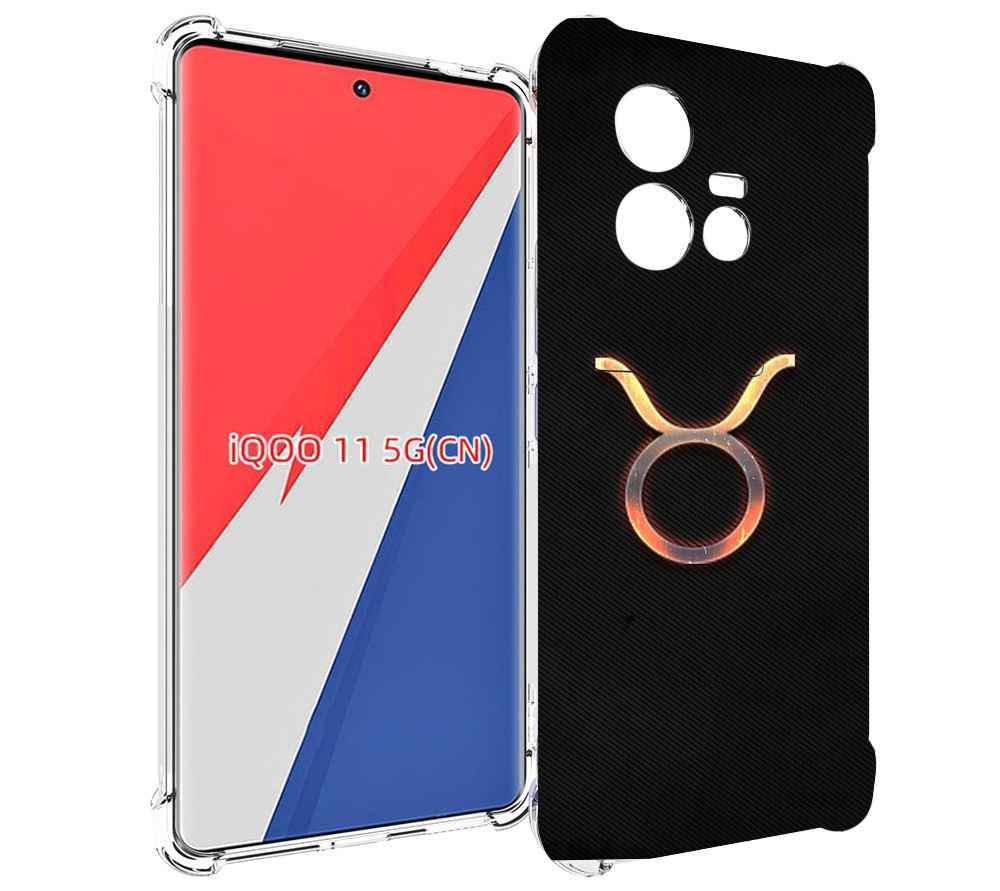 

Чехол MyPads знак зодиака телец 5 для Vivo iQOO 11, Прозрачный, Tocco