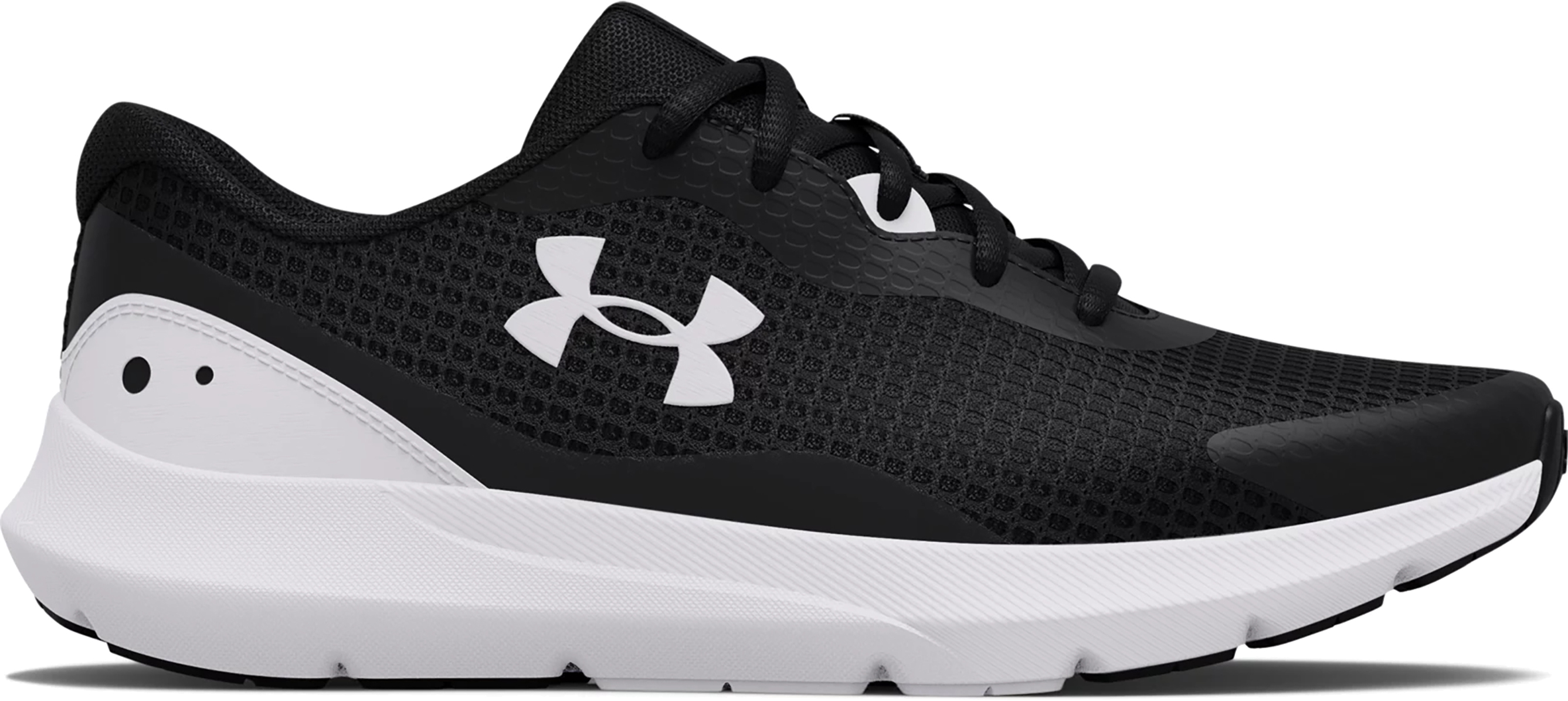 

Кроссовки женские Under Armour W Surge 3 черные 6 US, Черный, W Surge 3