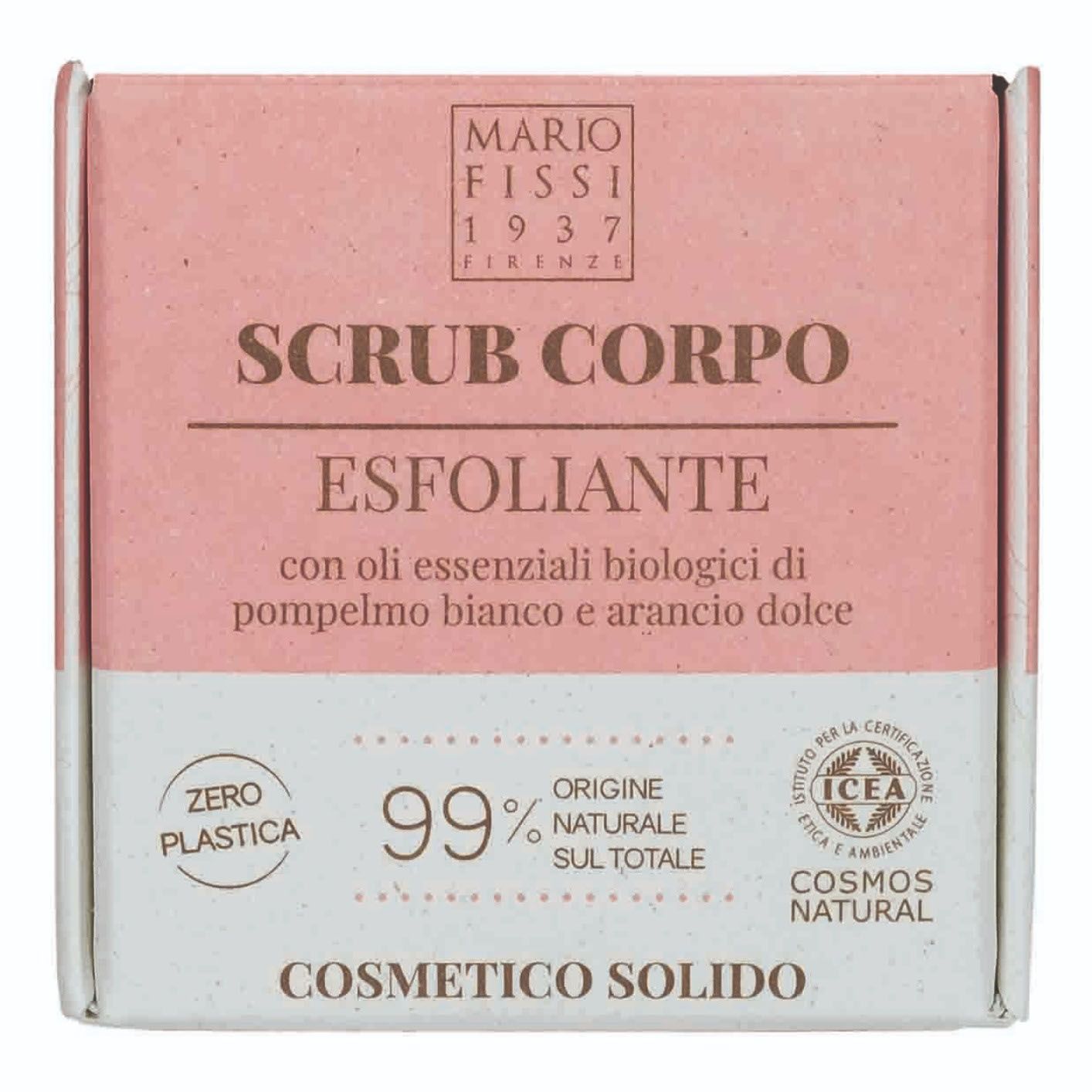 Мыло-скраб твердое Mario Fissi 1937 Solid cosmetics Esfoliante для тела 50 г