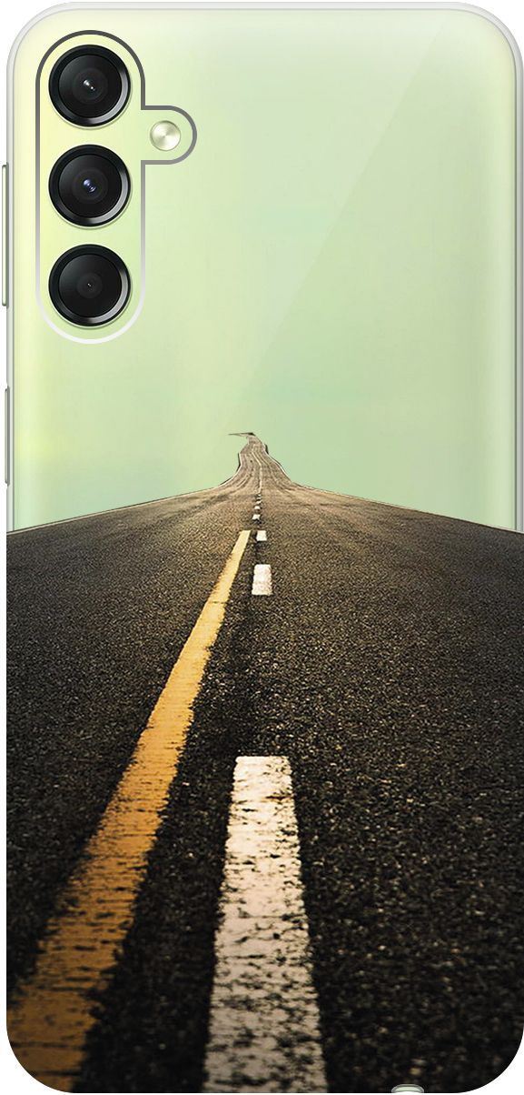 

Силиконовый чехол на Samsung Galaxy A24 с 3D принтом "Road" прозрачный, Прозрачный;коричневый, 159521