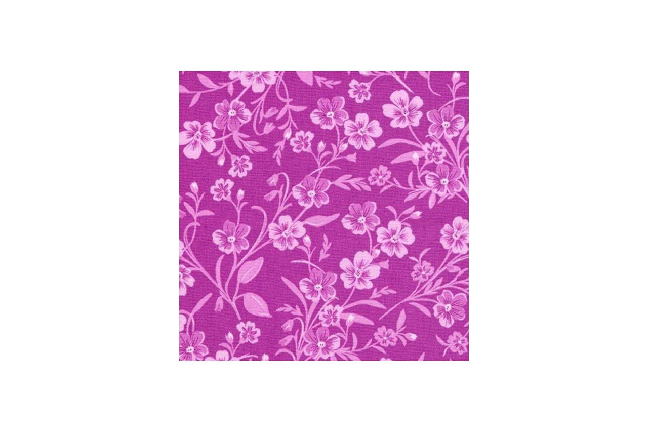 Ткань хлопок Robert Kaufman Peppy wildflowers 50х55 см violet