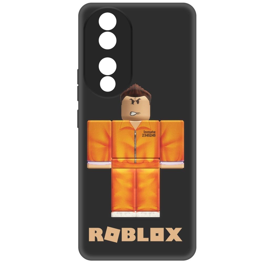 

Чехол-накладка Krutoff Soft Case Roblox-Заключенный для Honor 90 черный