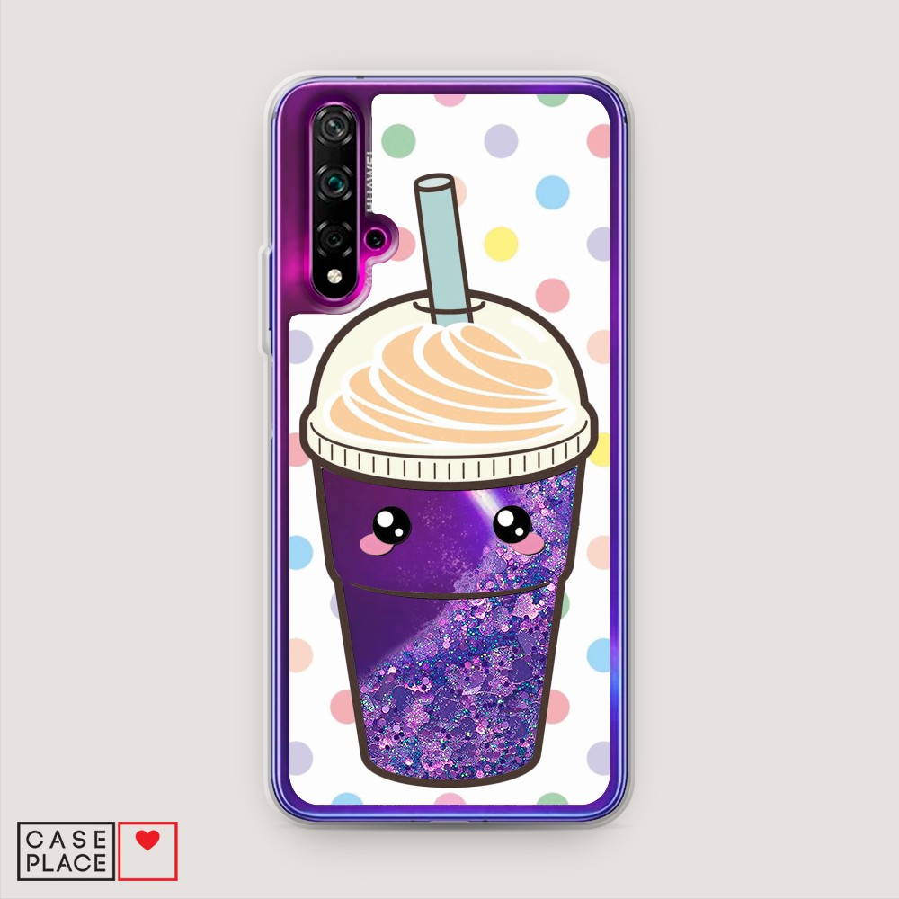 

Чехол Awog на Honor 20/Huawei Nova 5T "Милый стакан", Разноцветный, 610592-1
