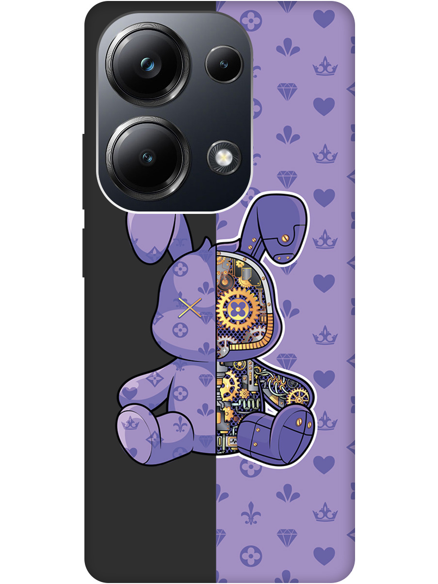 

Силиконовый чехол на Xiaomi Redmi Note 13 Pro 4G / Poco M6 Pro 4G с принтом 790557, Черный;фиолетовый, 779826871