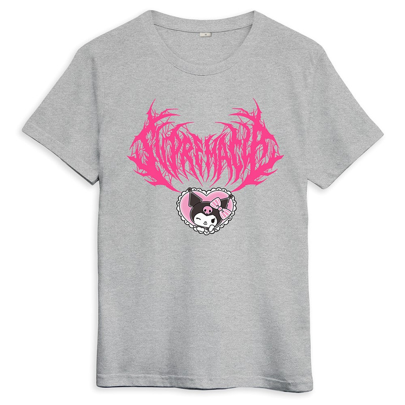 

Футболка мужская Dream Shirts Куроми и Мелоди / Хеллоу Китти / Аниме серая 3XL, Куроми и Мелоди / Хеллоу Китти / Hello Kitty / Аниме