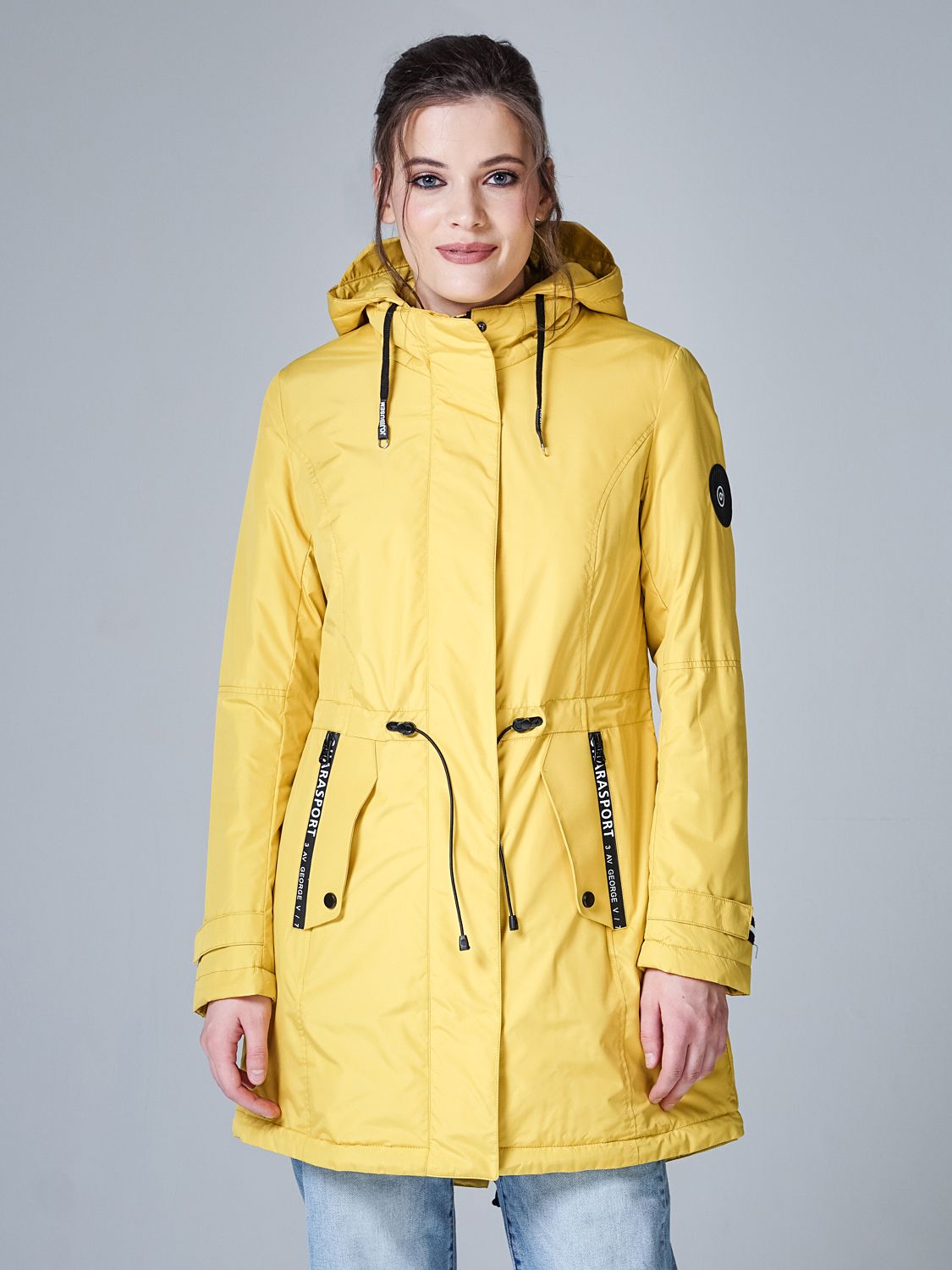 

Куртка женская OHARA KC-21514 желтая 46 RU, KC-21514