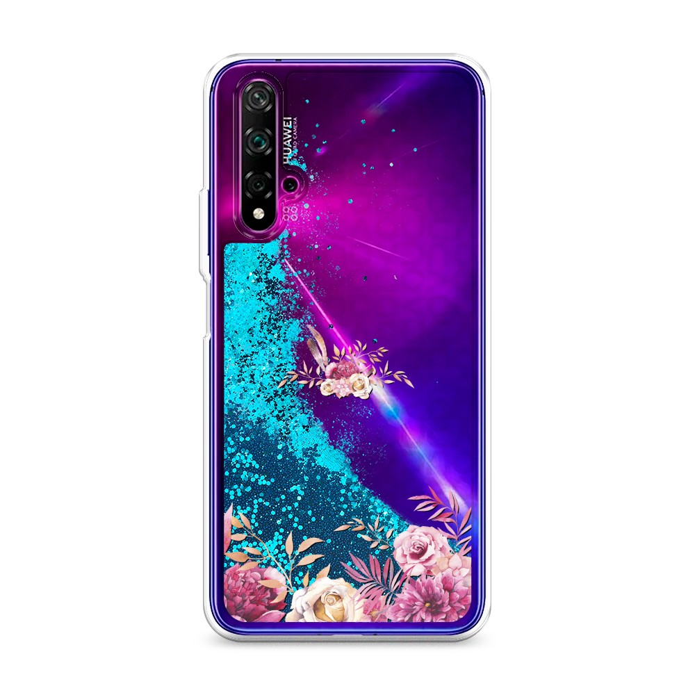 

Чехол Awog на Honor 20/Huawei Nova 5T "Нежные розовые цветы", Разноцветный, 610593-1