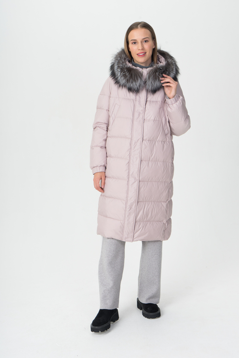 

Пуховик-пальто женский Consowear 1500080468-1 белый 42, 1500080468-1