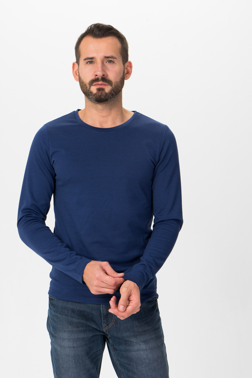 

Джемпер мужской 1500078873-1 Envy Lab синий 46 RU, 1500078873-1