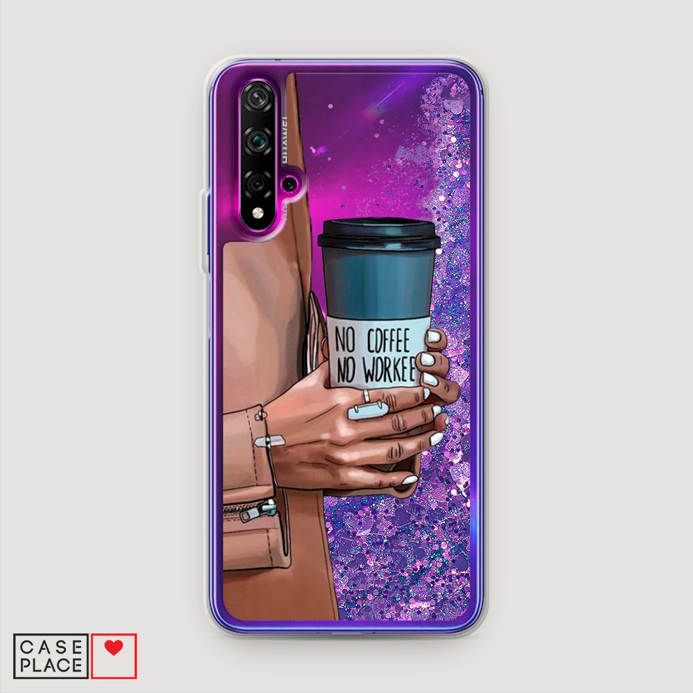 

Чехол Awog на Honor 20/Huawei Nova 5T "No coffee", Разноцветный, 610592-1