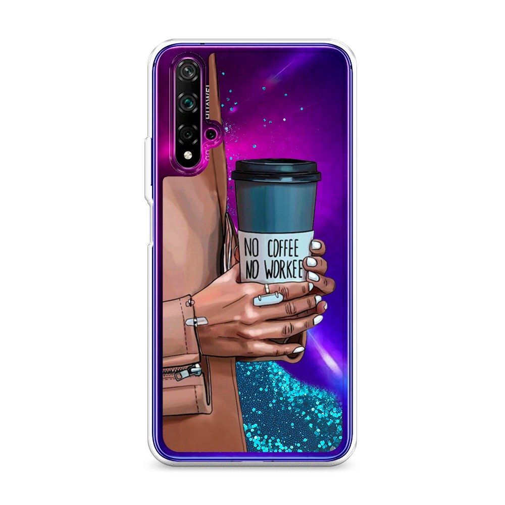 

Чехол Awog на Honor 20/Huawei Nova 5T "No coffee", Разноцветный, 610593-1